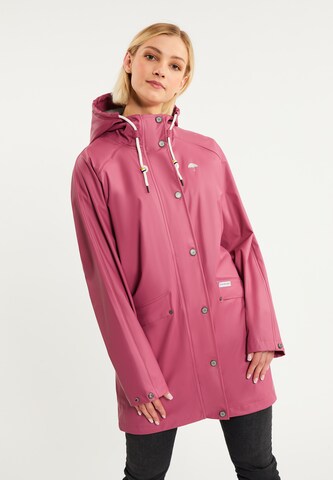 Veste fonctionnelle Schmuddelwedda en rose : devant