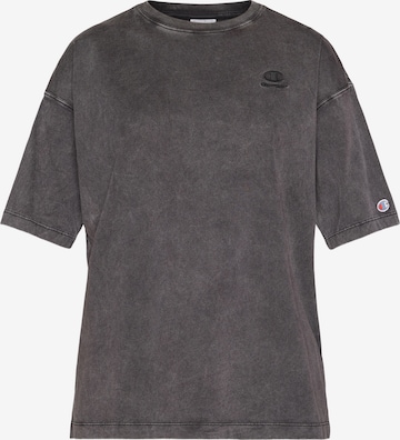 Champion Authentic Athletic Apparel T-Shirt in Grau: Vorderseite