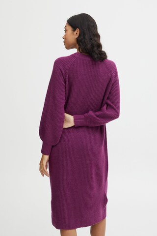 b.young Knitted dress 'Nora' in Purple