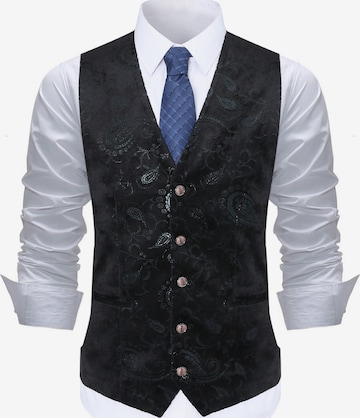YOUTHUP Vest in Black: front