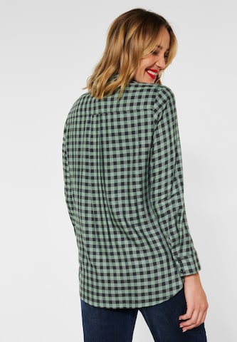 STREET ONE Blouse 'Vichy' in Green