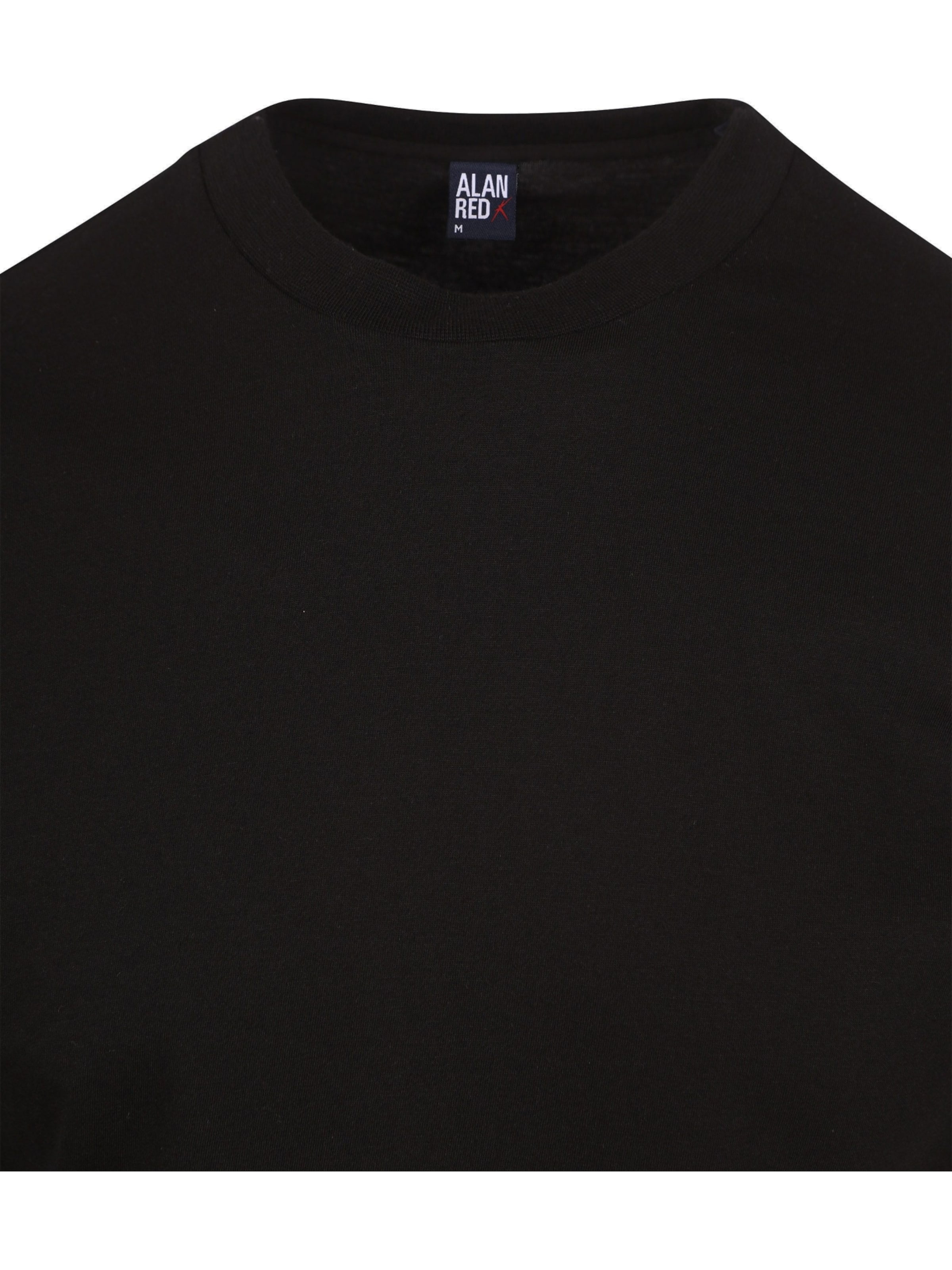 alan red Shirt 'Virginia' in Black
