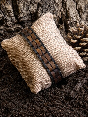 Holzwerk Bracelet 'KRIENSEE' in Grey
