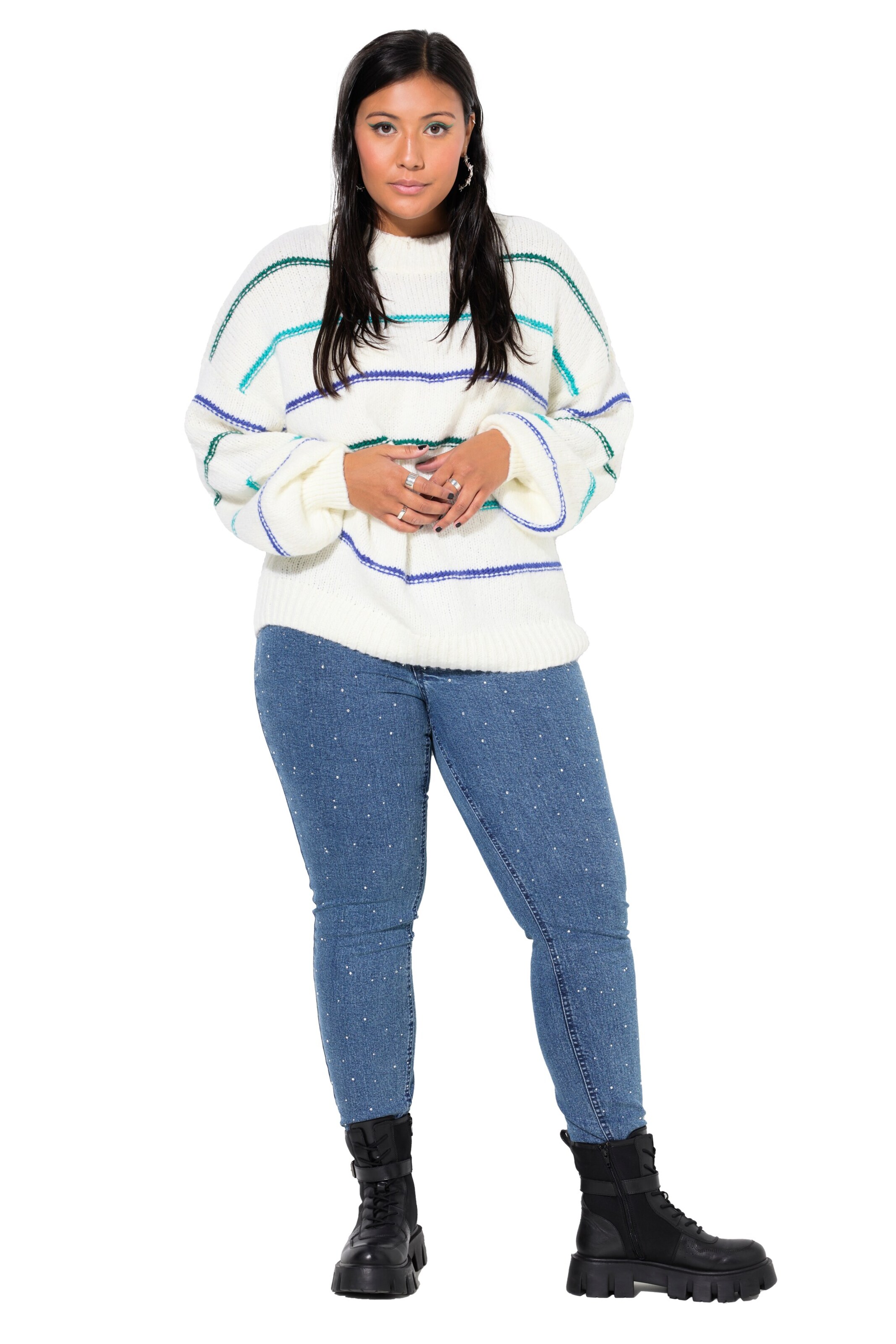 Studio Untold Skinny Jeans in Blau