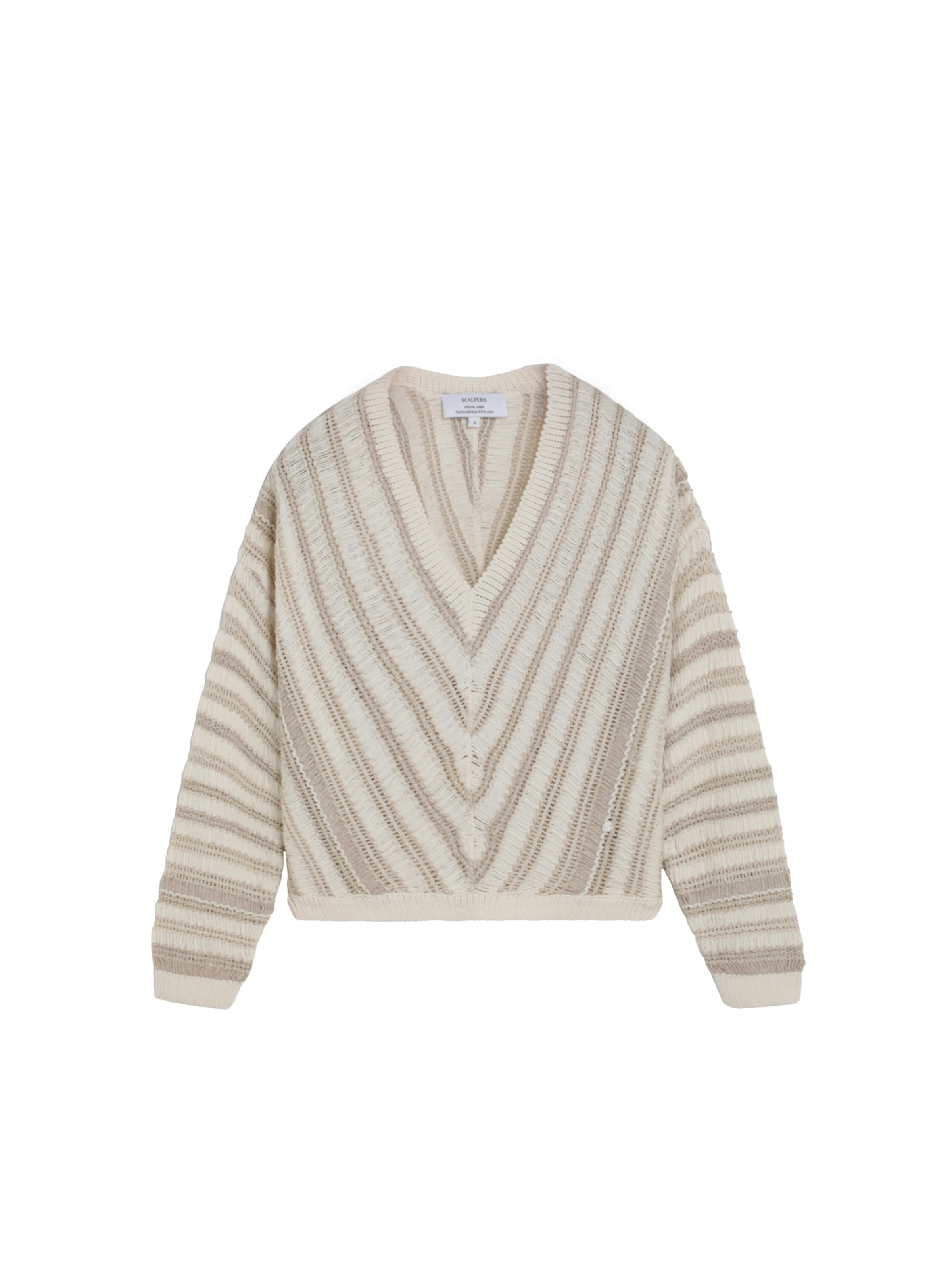 Scalpers Pulover ' ' | zlata barva: sprednja stran