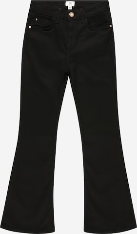 River Island Petite Flared Jeans 'AMELIE' in Schwarz: predná strana