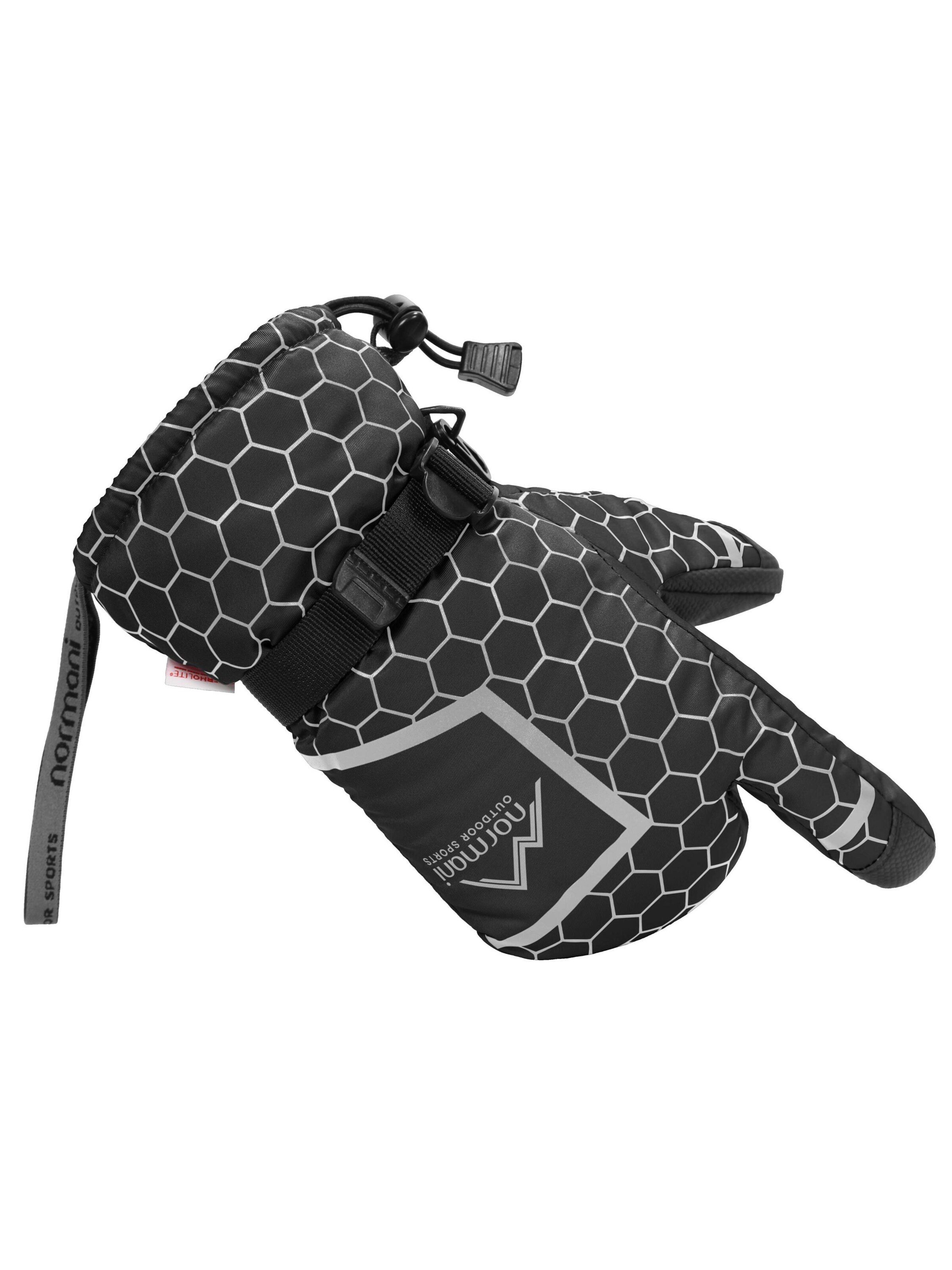 normani Sporthandschuhe ' Apex ' in Schwarz