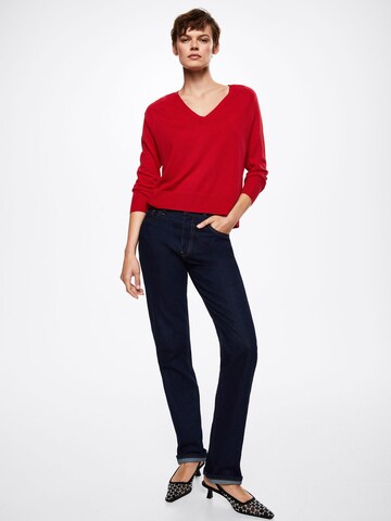 Pull-over 'LUCAV' MANGO en rouge