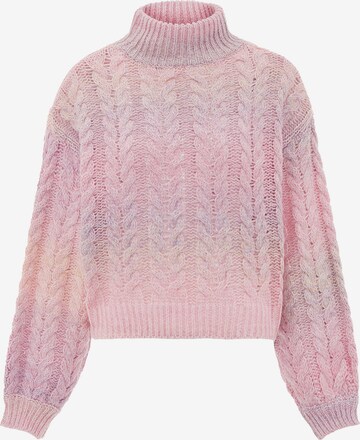 MYMO - Pullover em rosa: frente