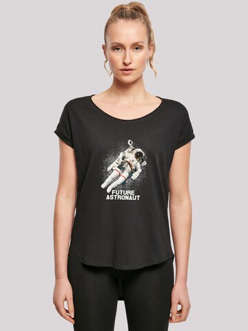 T-shirt 'NASA Future Astronaut' F4NT4STIC en noir : devant