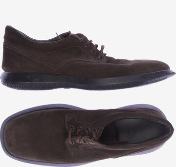 HOGAN Flats & Loafers in 45 in Brown: front