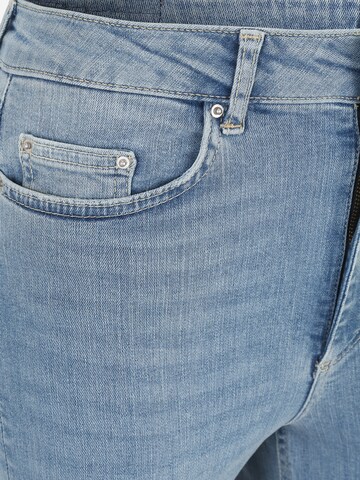 Pieces Tall Regular Jeans 'DELLY' in Blauw