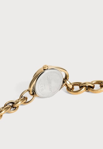 Calvin Klein - Reloj analógico 'PURE' en oro: atrás