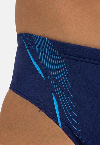 Maillot de bain de sport 'GRAPHIC' ARENA en bleu