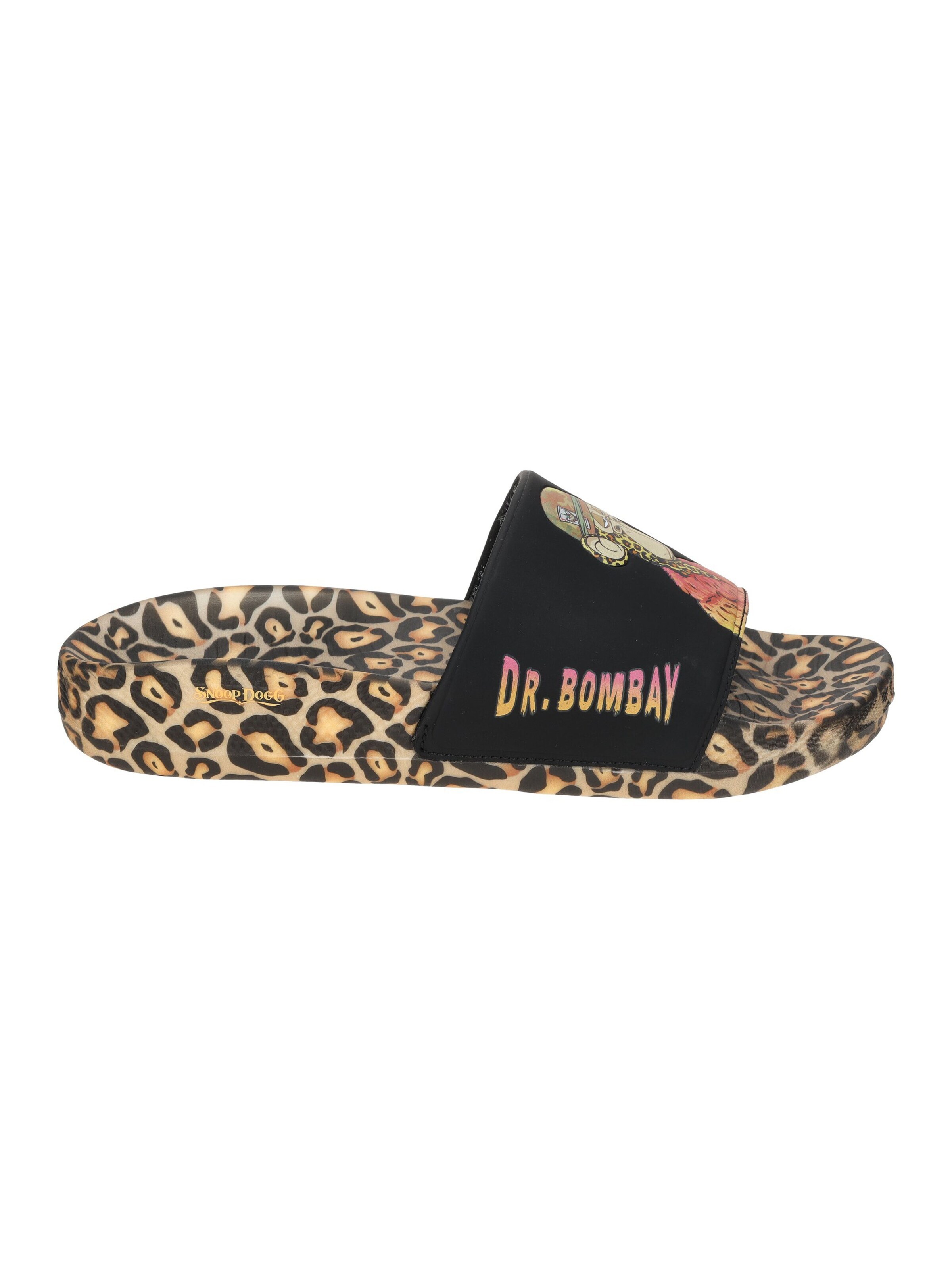 SKECHERS Mules 'Skechers X Hyper Pantolette schwarz Leo SNOOP DOGG 251015' in Black