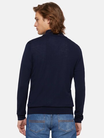 Boggi Milano Knit Cardigan in Blue