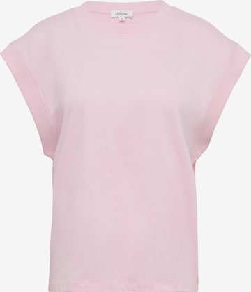 s.Oliver T-Shirt in Pink: Vorderseite