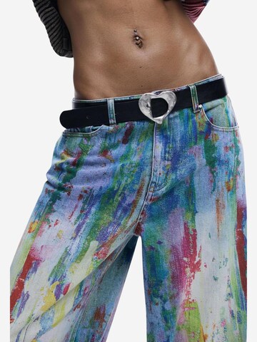 Desigual - Pierna ancha Vaquero 'BRUSH 26SWDDX3' en azul
