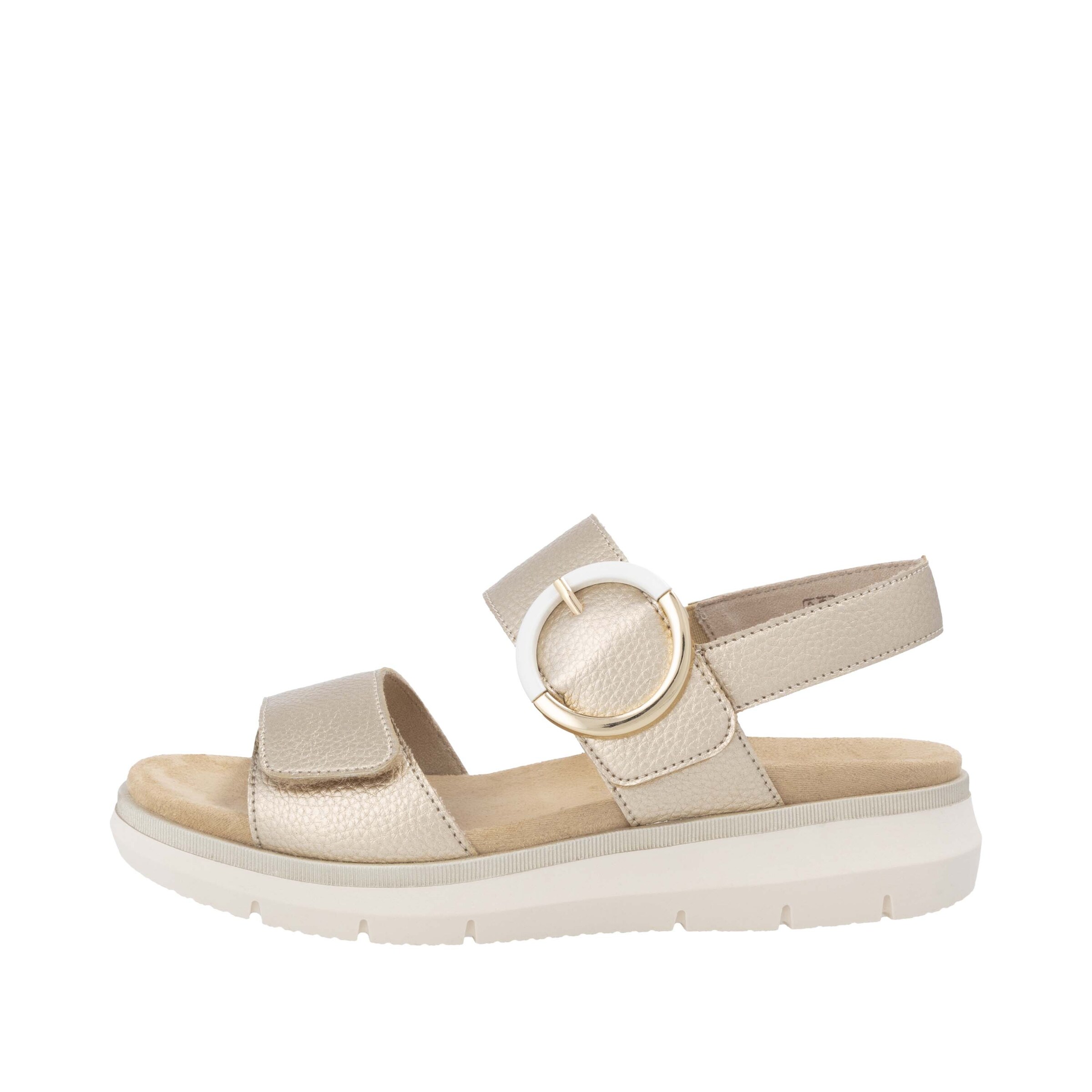 REMONTE Strap Sandals in Gold