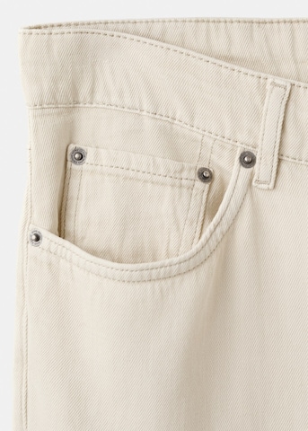 MANGO MAN Regular Jeans 'Lori' in Beige