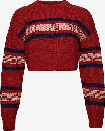 Superdry Sweater in Red: front