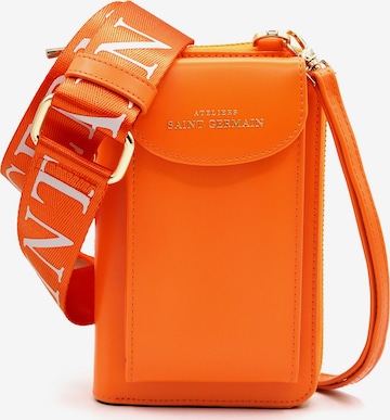 Ateliers Saint Germain Crossbody bag 'LONDON' in Orange: front