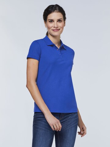 Expand Poloshirt in Blau