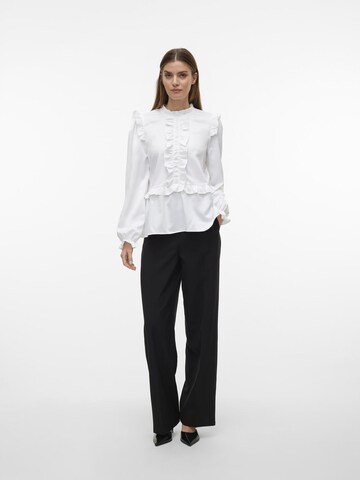 VERO MODA Bluse i hvid