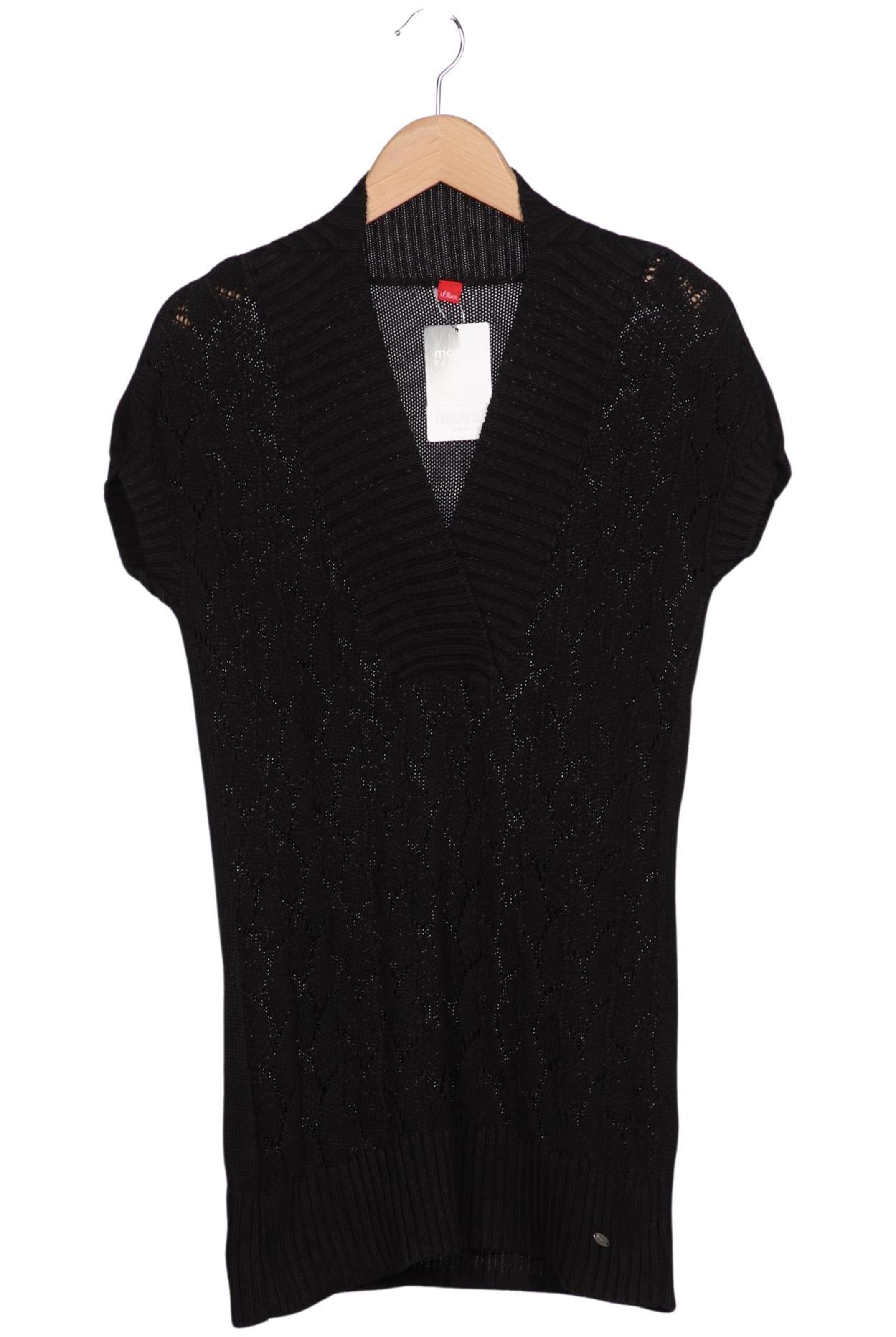 s.Oliver Pullover L in Schwarz: Vorderseite