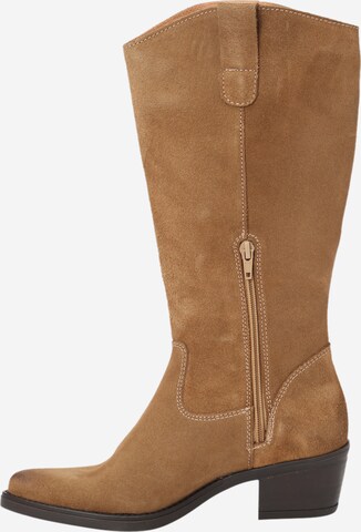 Bottines 'ESTELLE' Apple of Eden en marron : devant