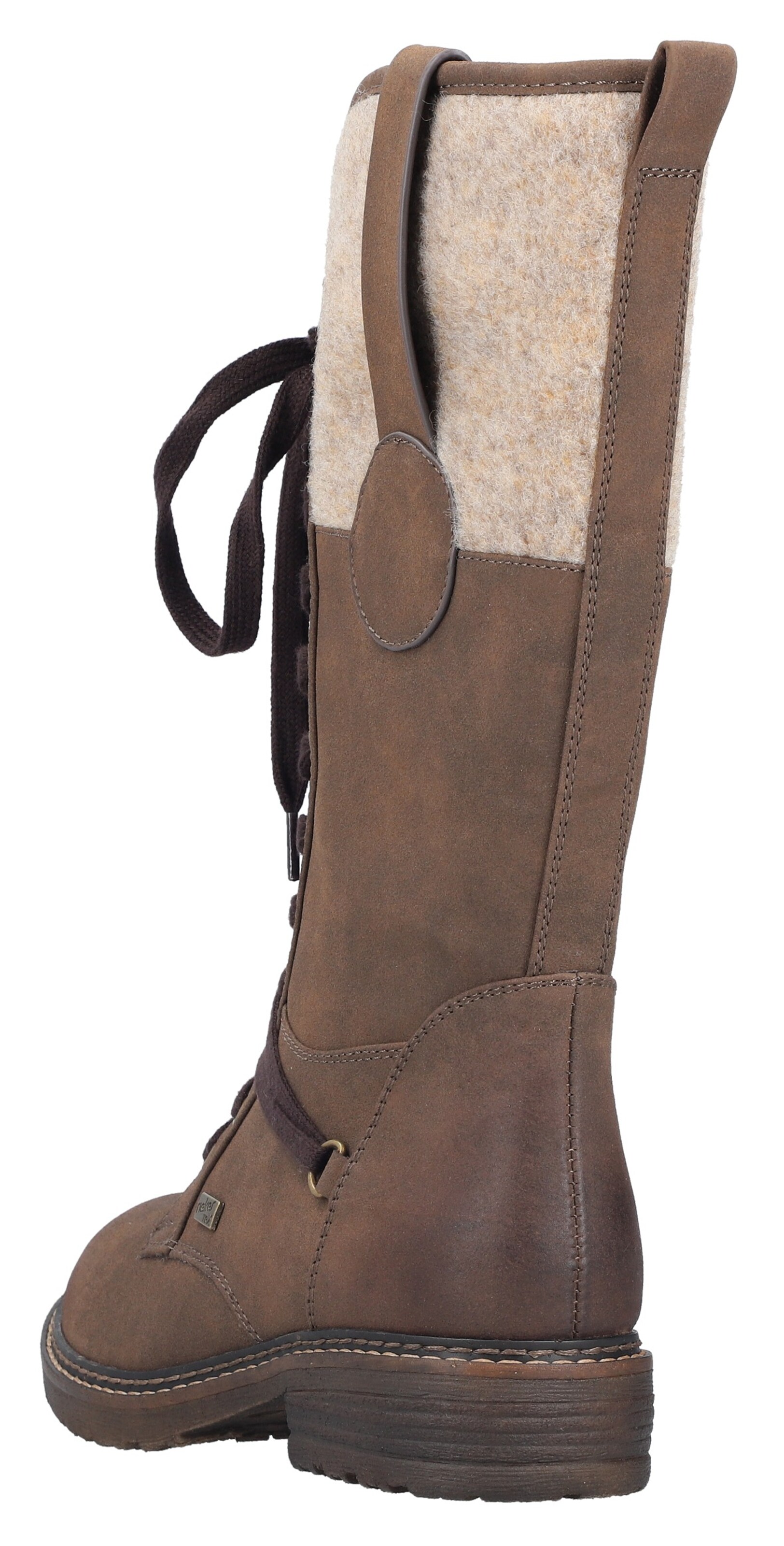 Rieker Schnürstiefel in Braun