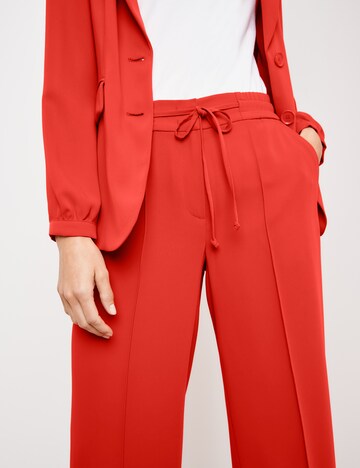 GERRY WEBER Wide leg Broek in Rood