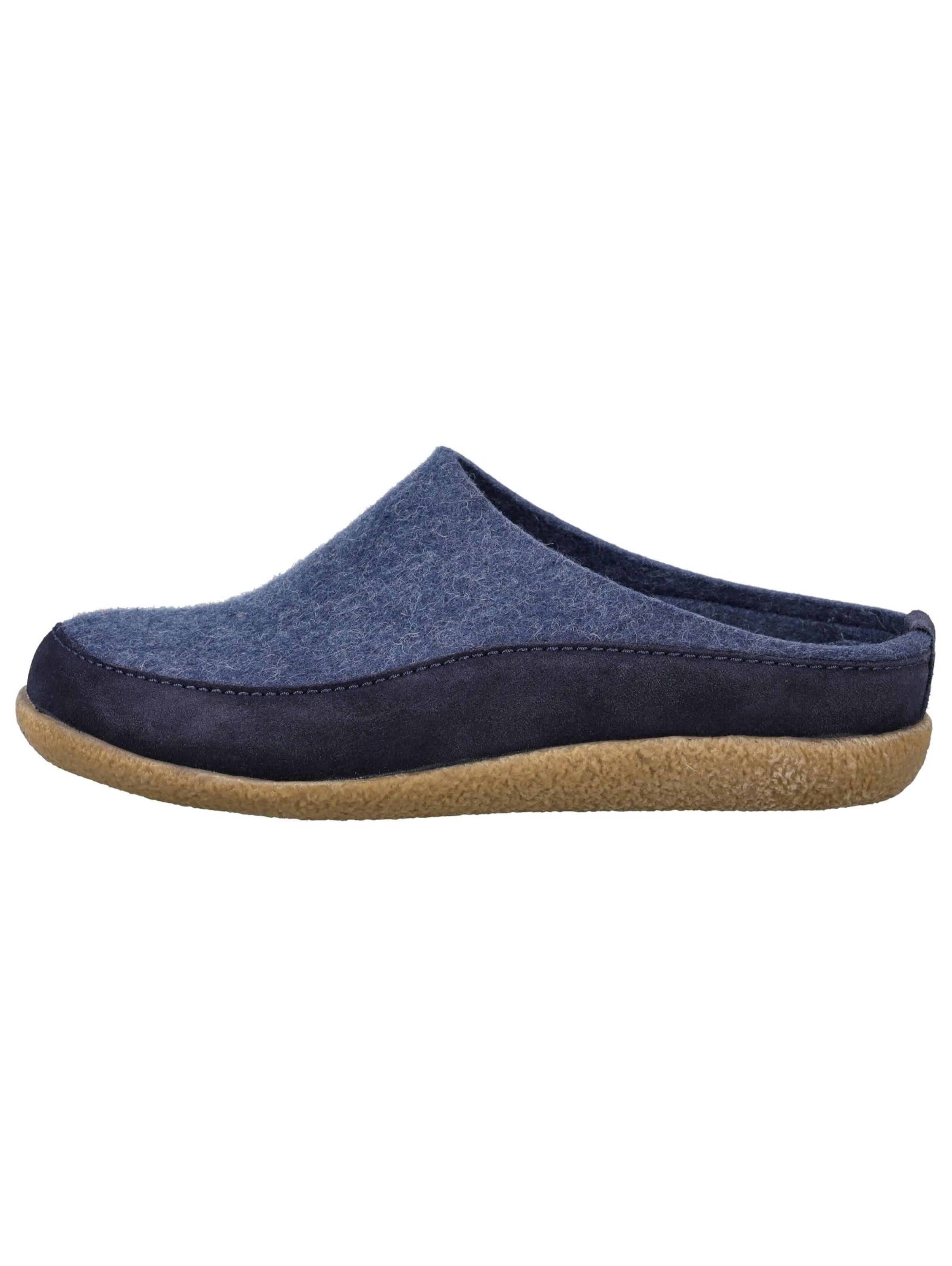 HAFLINGER Slipper in Blue