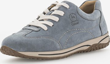 GABOR Sneakers laag in Blauw: voorkant