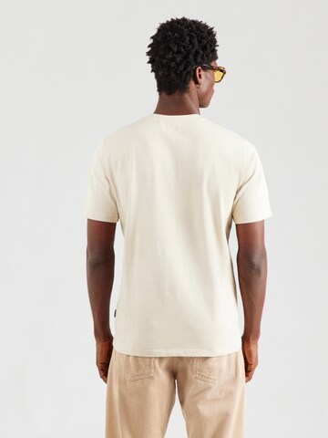 BLEND - Camiseta 'BHIDAN HUMOR ANIMAL' en beige