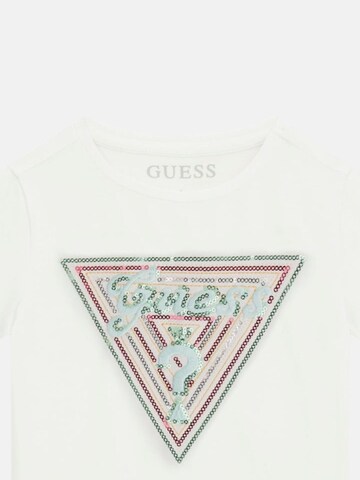 T-Shirt GUESS KIDS en blanc
