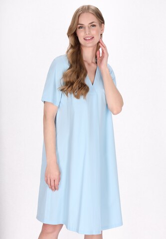DreiMaster Klassik Jurk in Blauw: voorkant