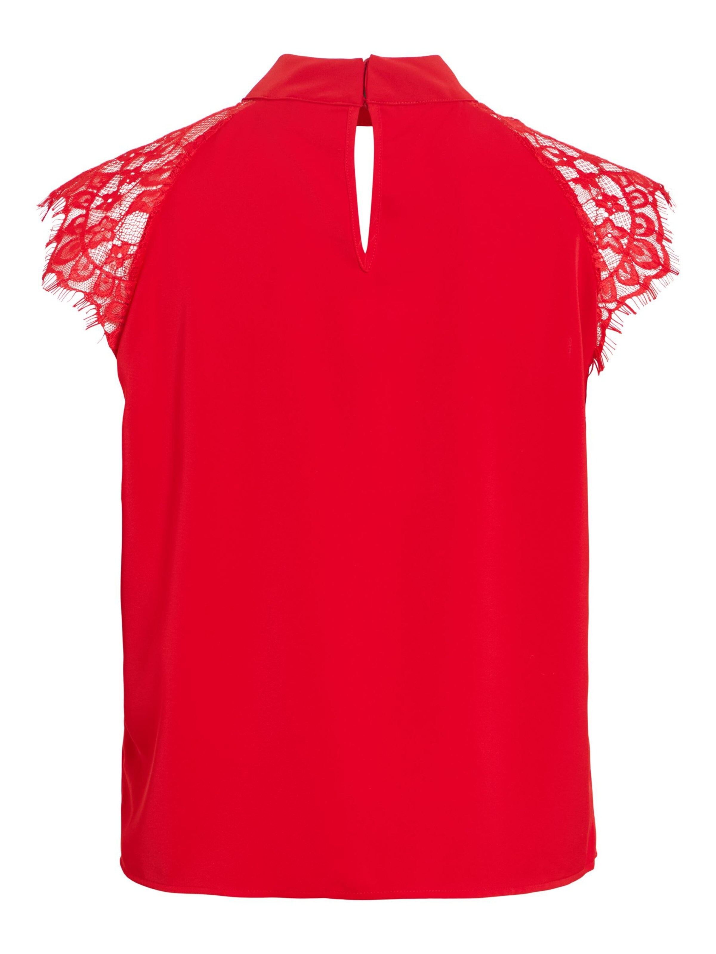 VILA Bluse 'VISimply' in Rot
