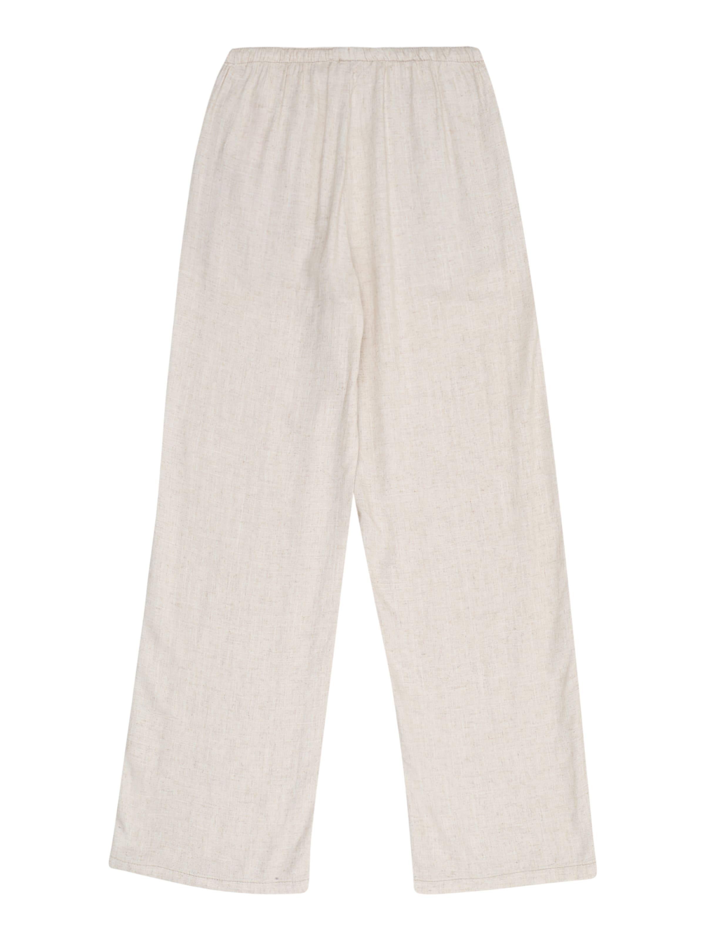 LMTD Wide leg Παντελόνι 'NLFFinen' σε μπεζ