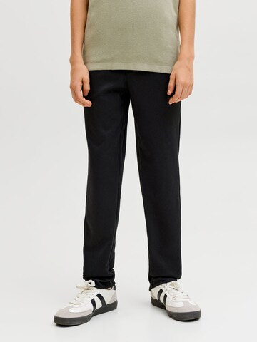 Jack & Jones Junior Regular Trousers in Black: front
