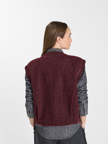 Gilet 'BADIS' Le Temps Des Cerises en rouge