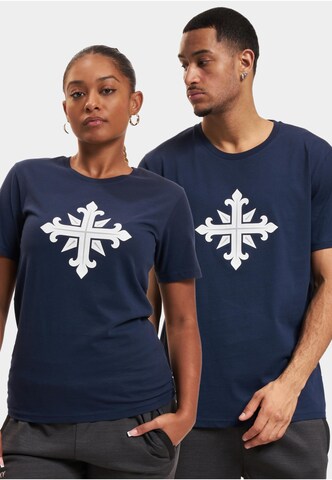 T-Shirt 'DefShop x European League of Football Paris Musketeers' European League of Football en bleu : devant