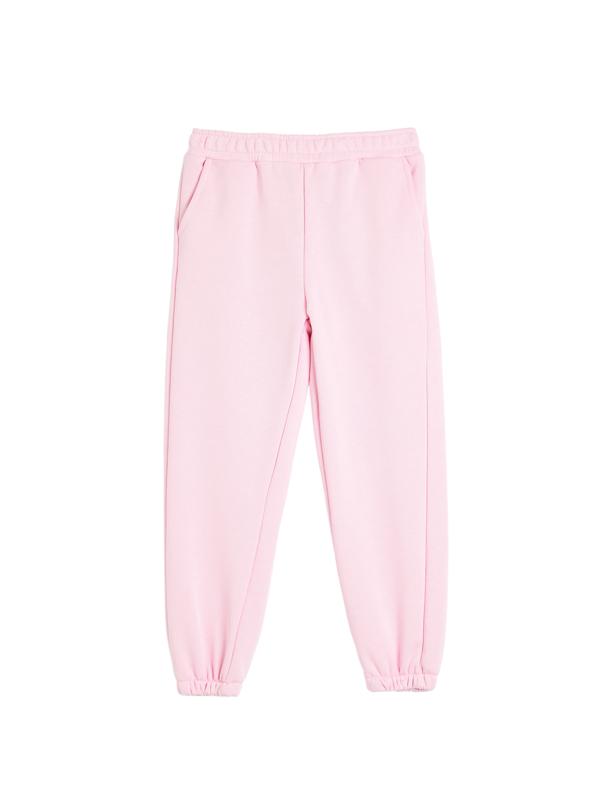 Koton Tapered Trousers in Pink: front