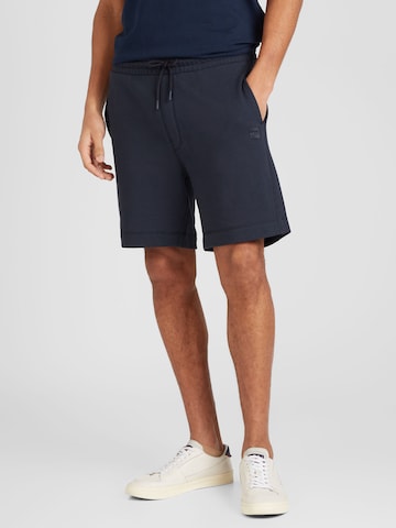 BOSS Orange Regular Shorts 'Sewalk' in Blau: predná strana