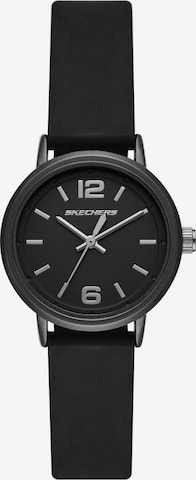 SKECHERS Analog Watch in Black: front