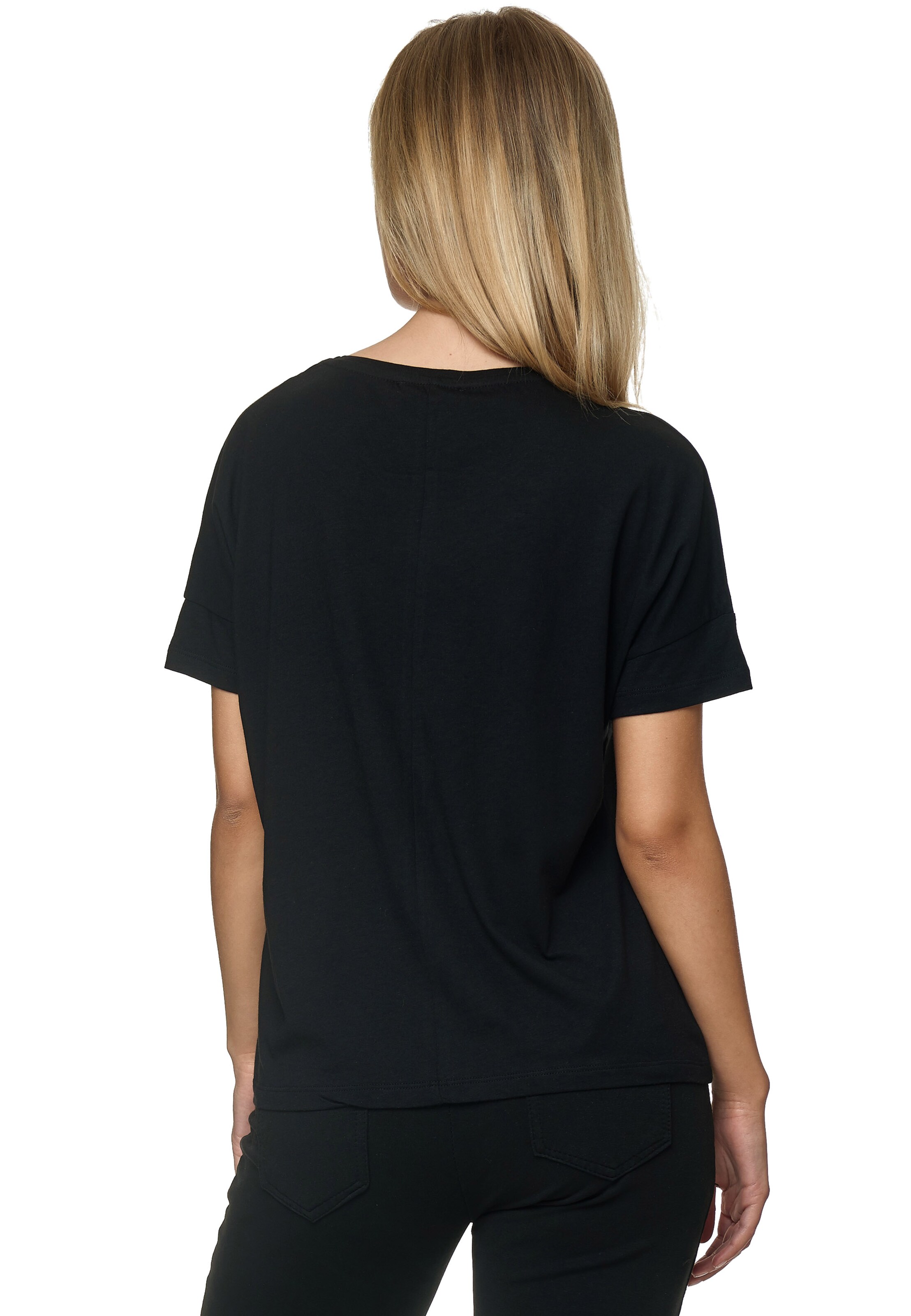 Frauen Shirts & Tops Decay T-Shirt in Mischfarben, Schwarz - TQ85954 Frauen Shirts & Tops Decay T-Shirt in Mischfarben, Schwarz - TQ85954