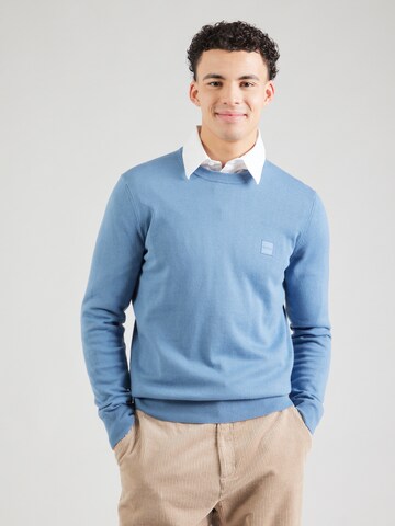 BOSS Pullover 'Kanovano_S' i blå: forside