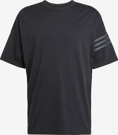 Marškinėliai 'Neuclassics' iš ADIDAS ORIGINALS, spalva – tamsiai pilka / juoda, Prekių apžvalga