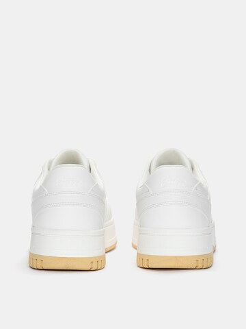 Pull&Bear Platform trainers in White