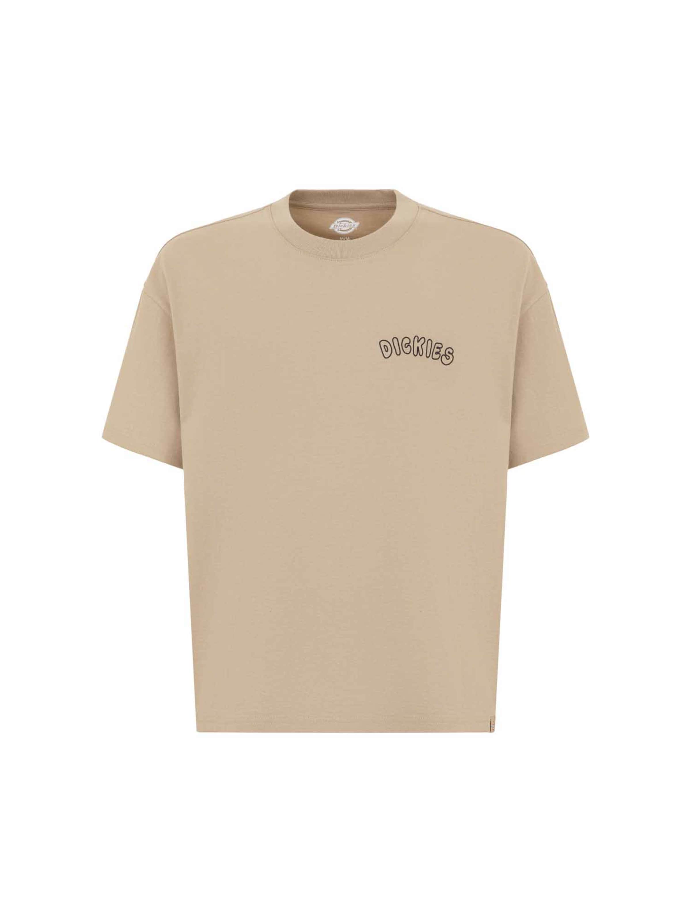 DICKIES Koszulka 'Decartuville' w kolorze beżowy: przód